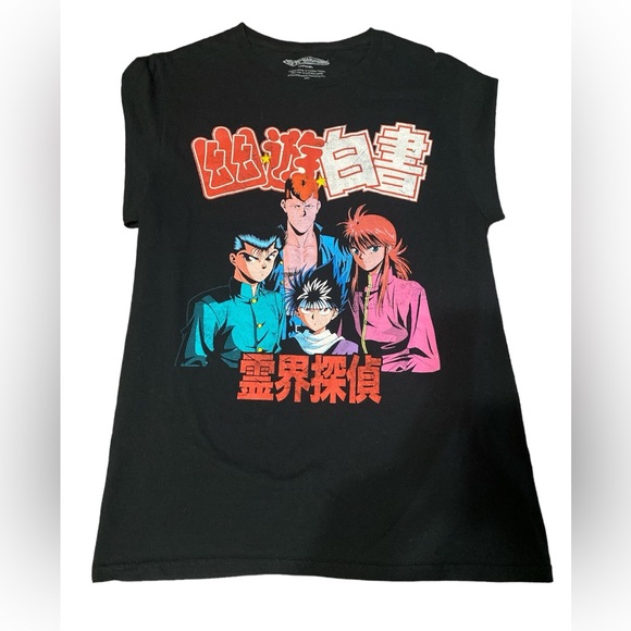 Yuyu Hakusho Manga Anime T-Shirt - Picture 1 of 3